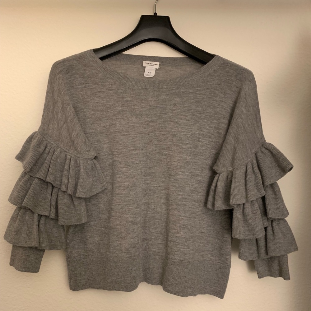 Club Monaco Cashmere Asal grey sweater M